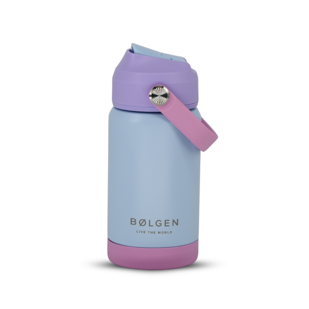 Botella Insulada Kids 355 ml - Sky Blue/Lilac