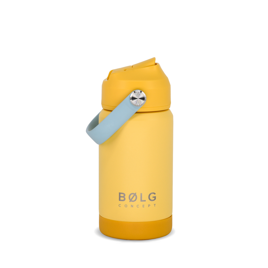 Botella Insulada Kids 355 ml - Pale Yellow/Dark Yellow
