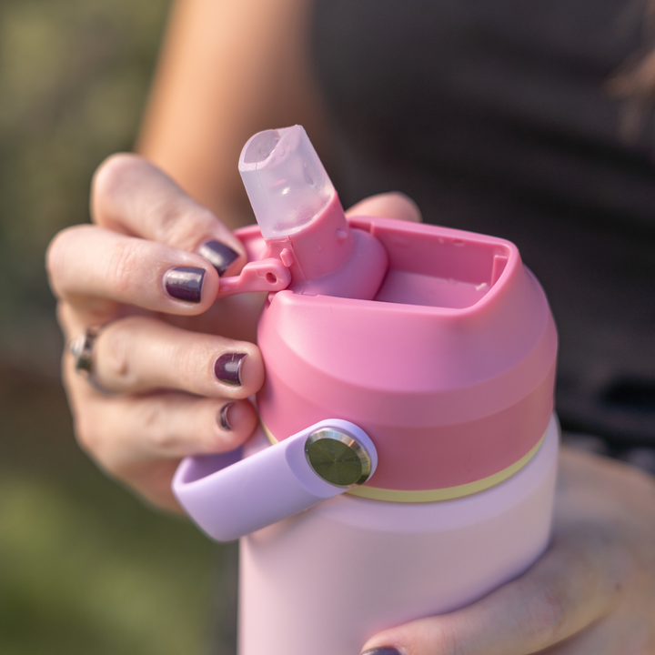Botella Insulada Kids 355 ml - Pale Rose/Pink
