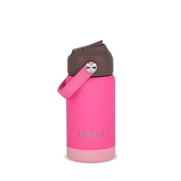 Botella Insulada Kids 355 ml - Fuchsia/Brown