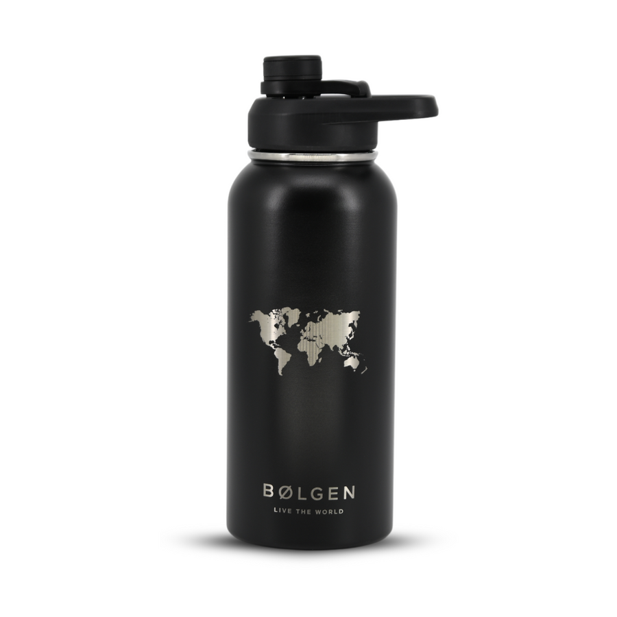 Botella Insulada Zermatt 946 ml - Black (World Edition)