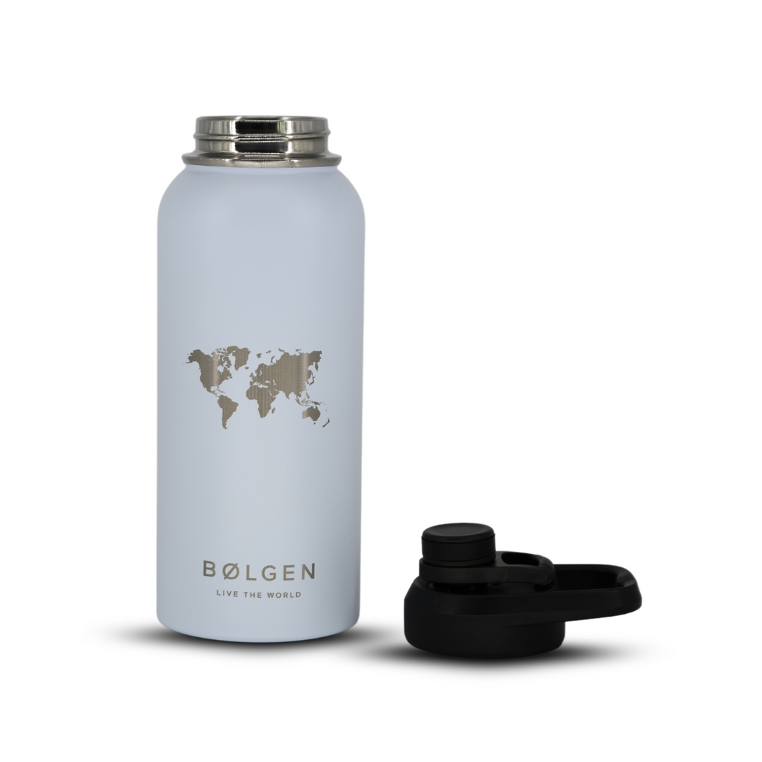 Botella Insulada Zermatt 946 ml - Stone Blue (World Edition)