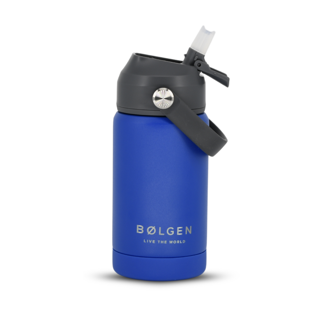 Botella Insulada Kids 355 ml - Blue/Grey