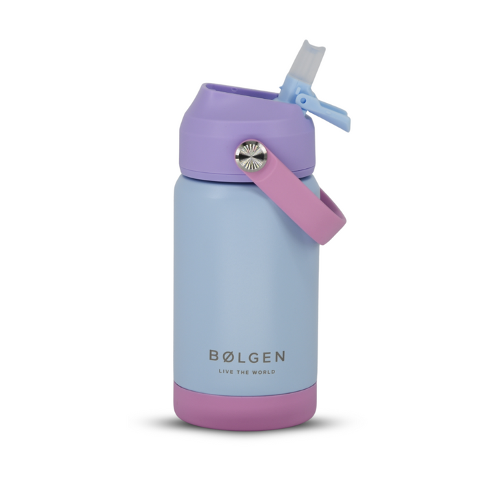 Botella Insulada Kids 355 ml - Sky Blue/Lilac
