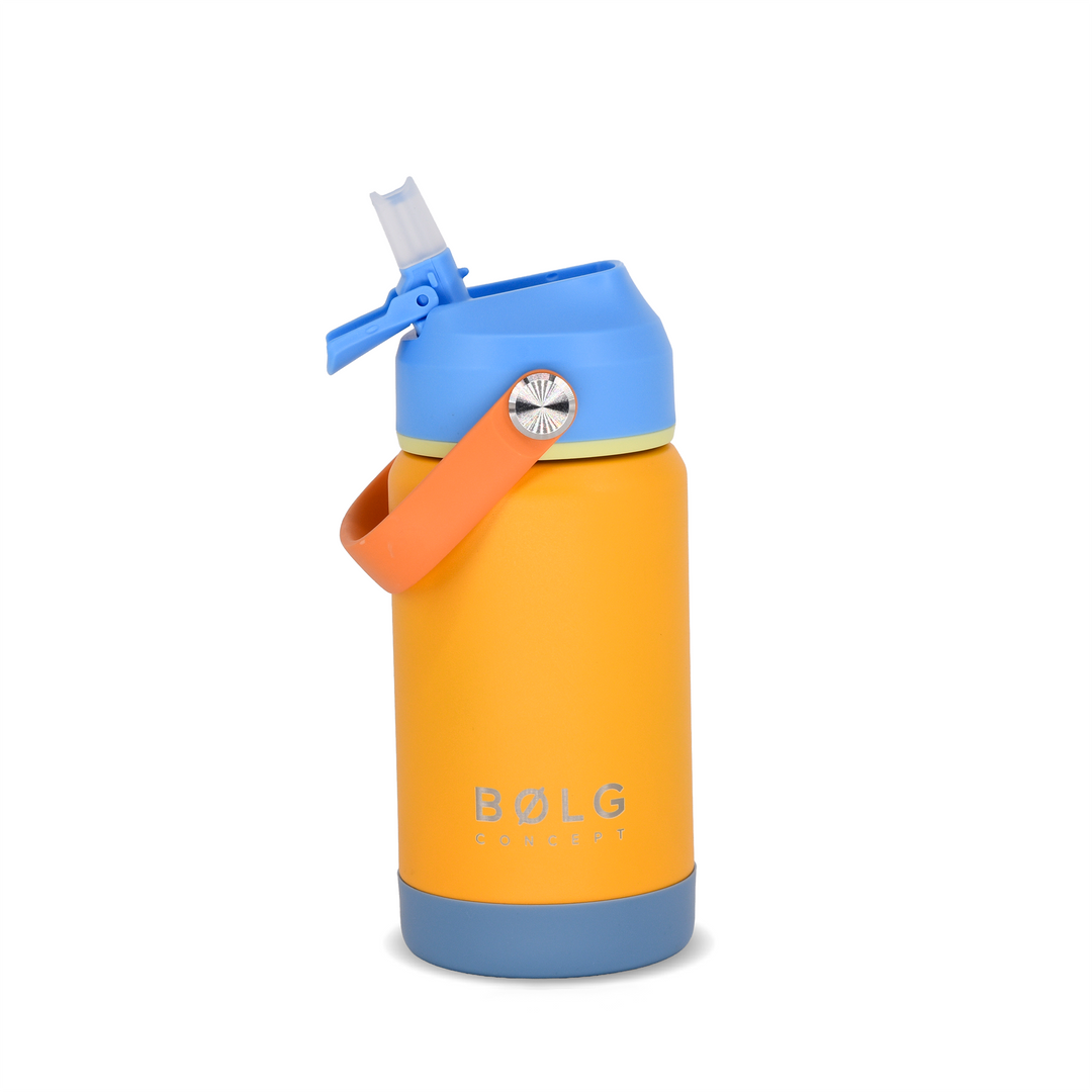 Botella Insulada Kids 355 ml - Honey Orange/Maya Blue