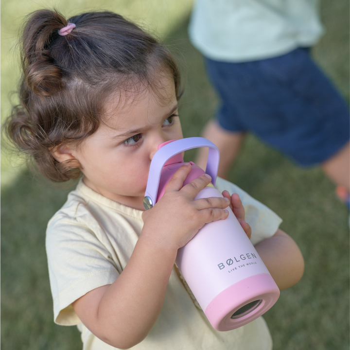 Botella Insulada Kids 355 ml - Pale Rose/Pink