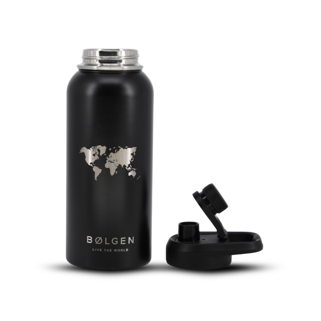 Botella Insulada Zermatt 946 ml - Black (World Edition)