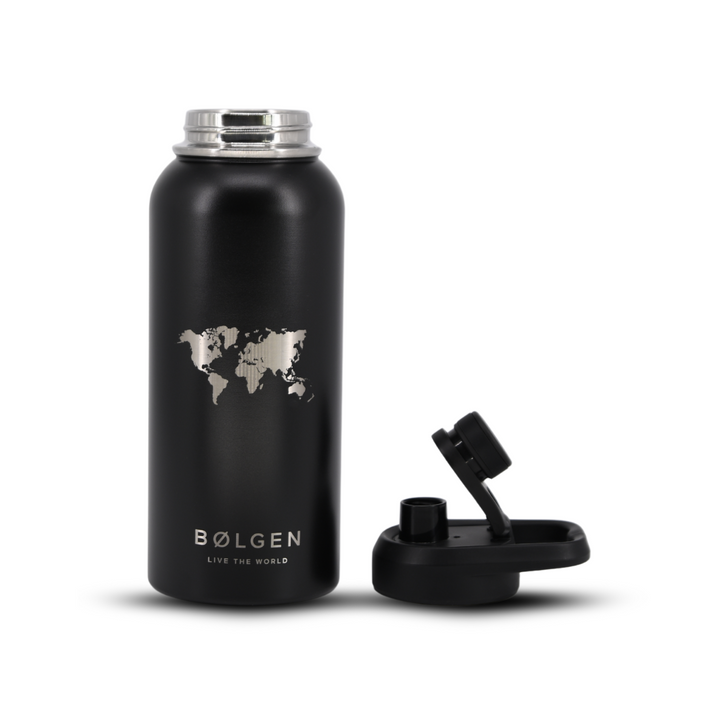 Botella Insulada Zermatt 946 ml - Black (World Edition)