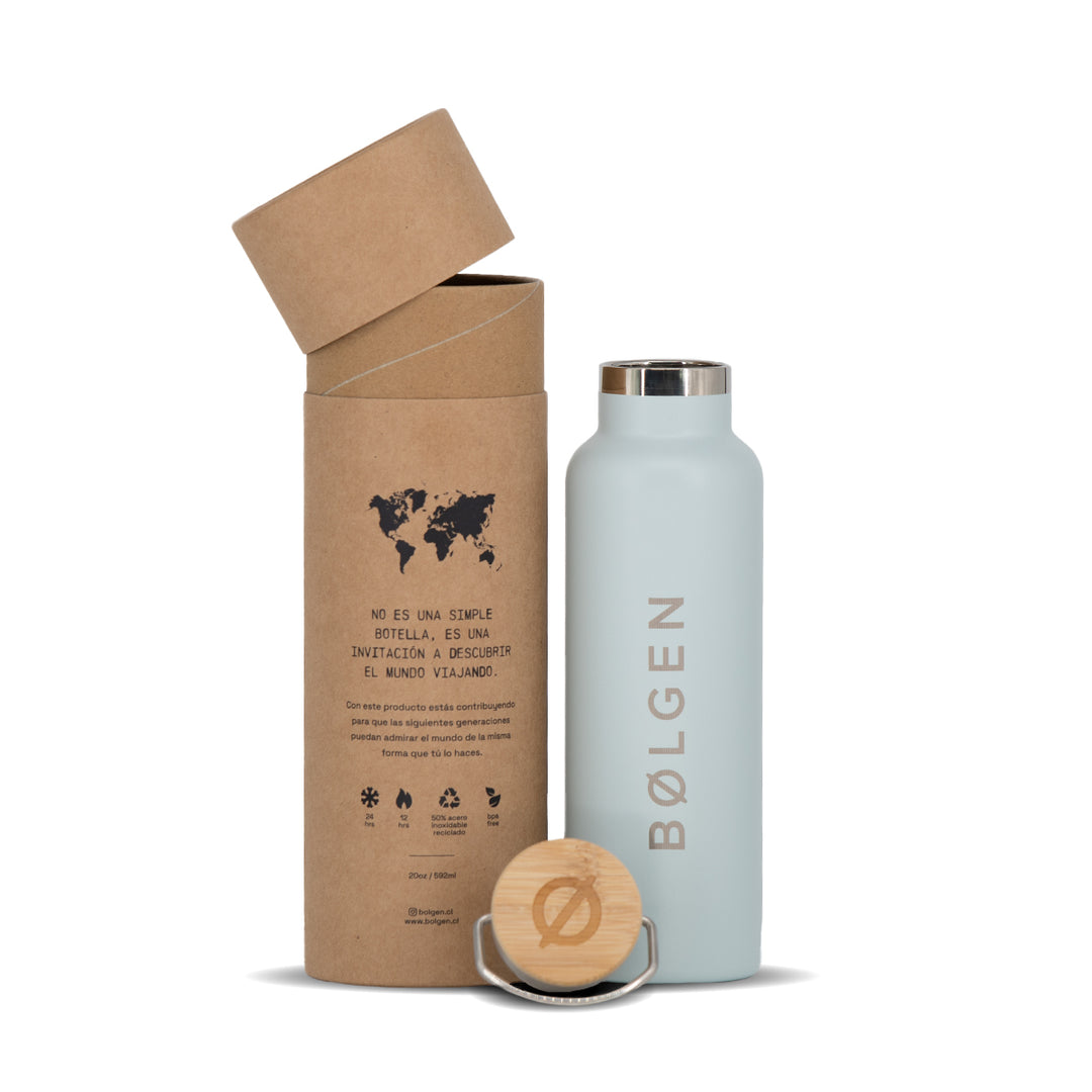 Botella Insulada Islandia 592 ml - Stone Blue