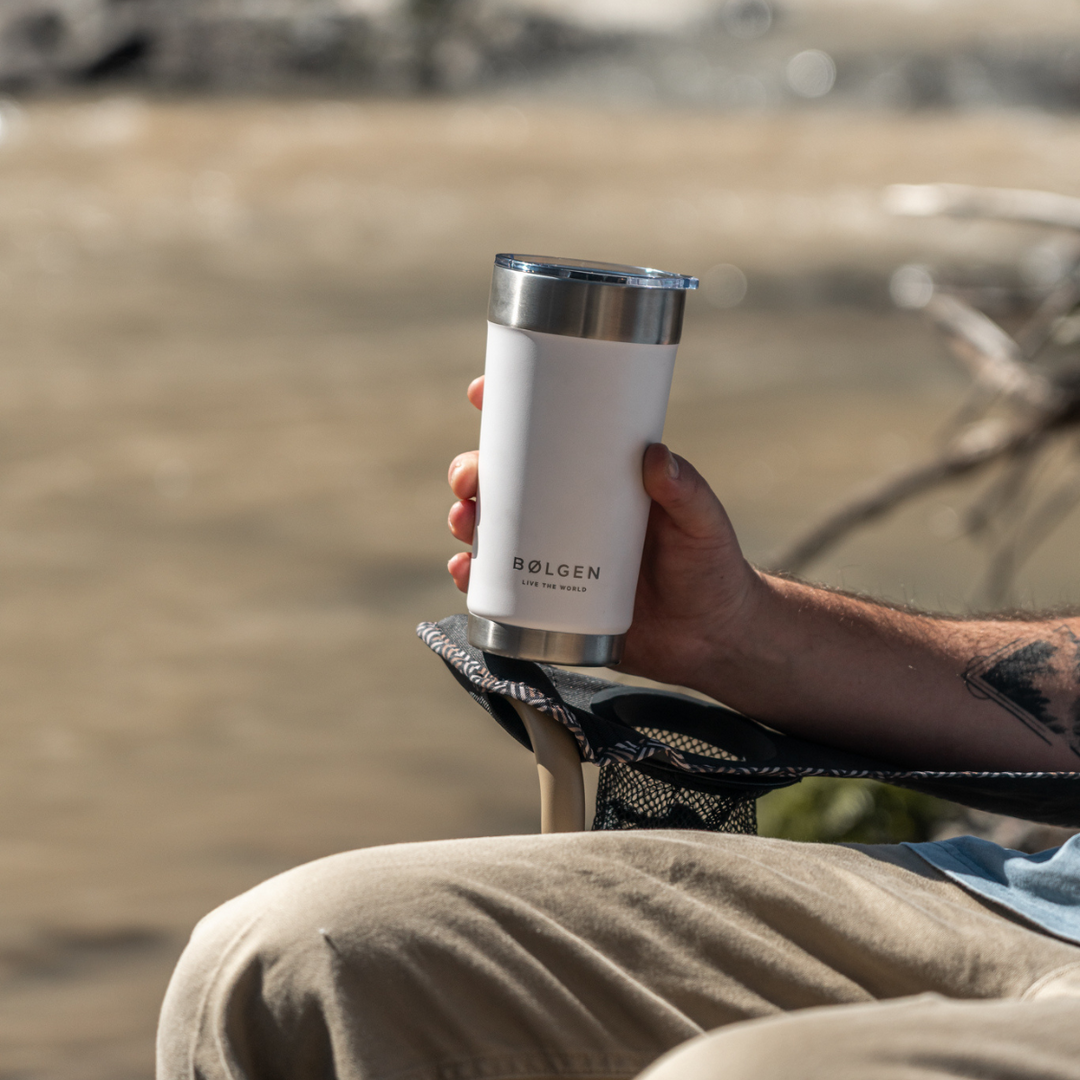 Mug Insulado Portland 591 ml - White