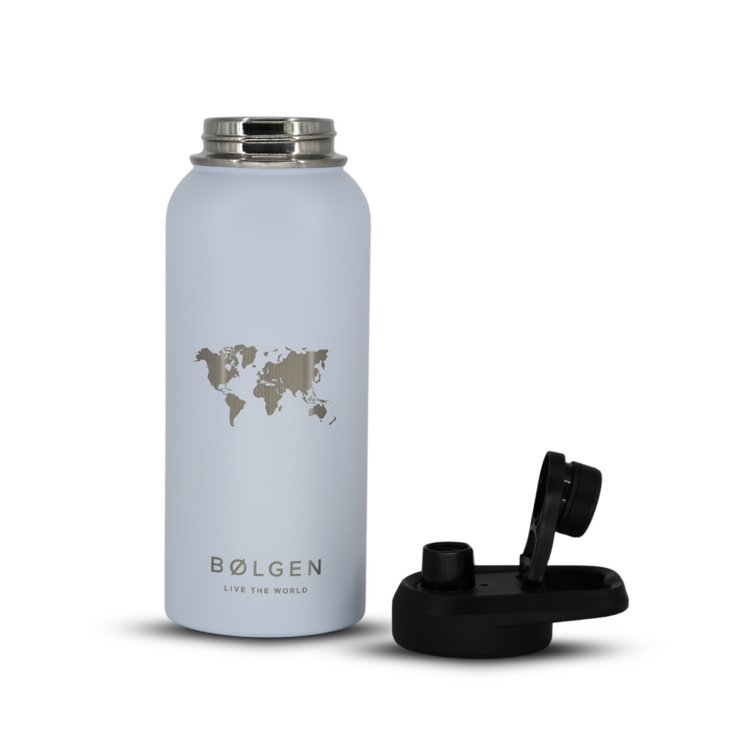 Botella Insulada Zermatt 946 ml - Stone Blue (World Edition)