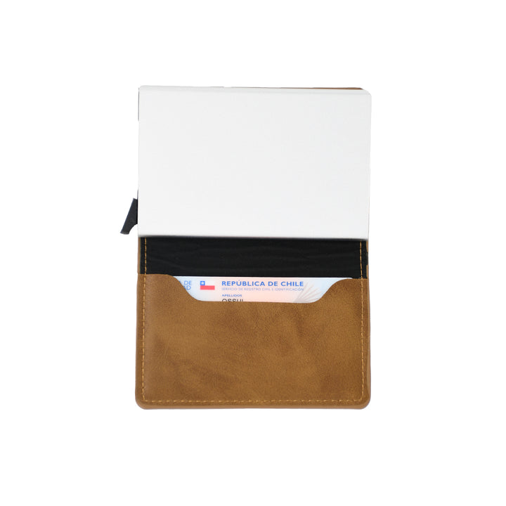 Billetera Singapur - Caramel