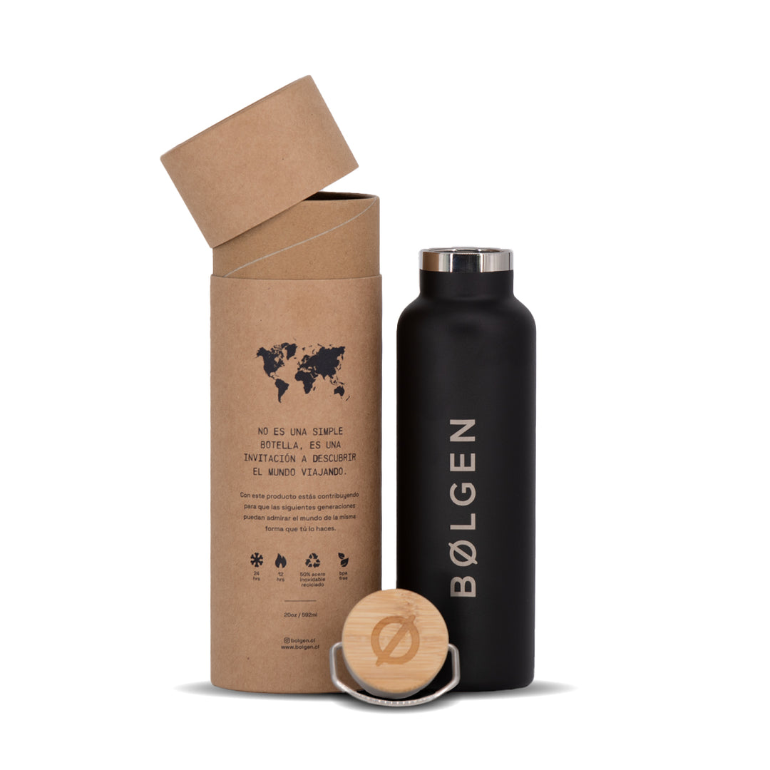 Botella Insulada Islandia 592 ml - Graphite