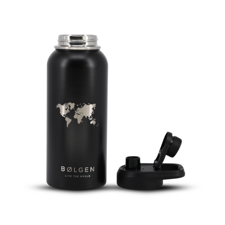 Botella Insulada Zermatt 946 ml - Black (World Edition)