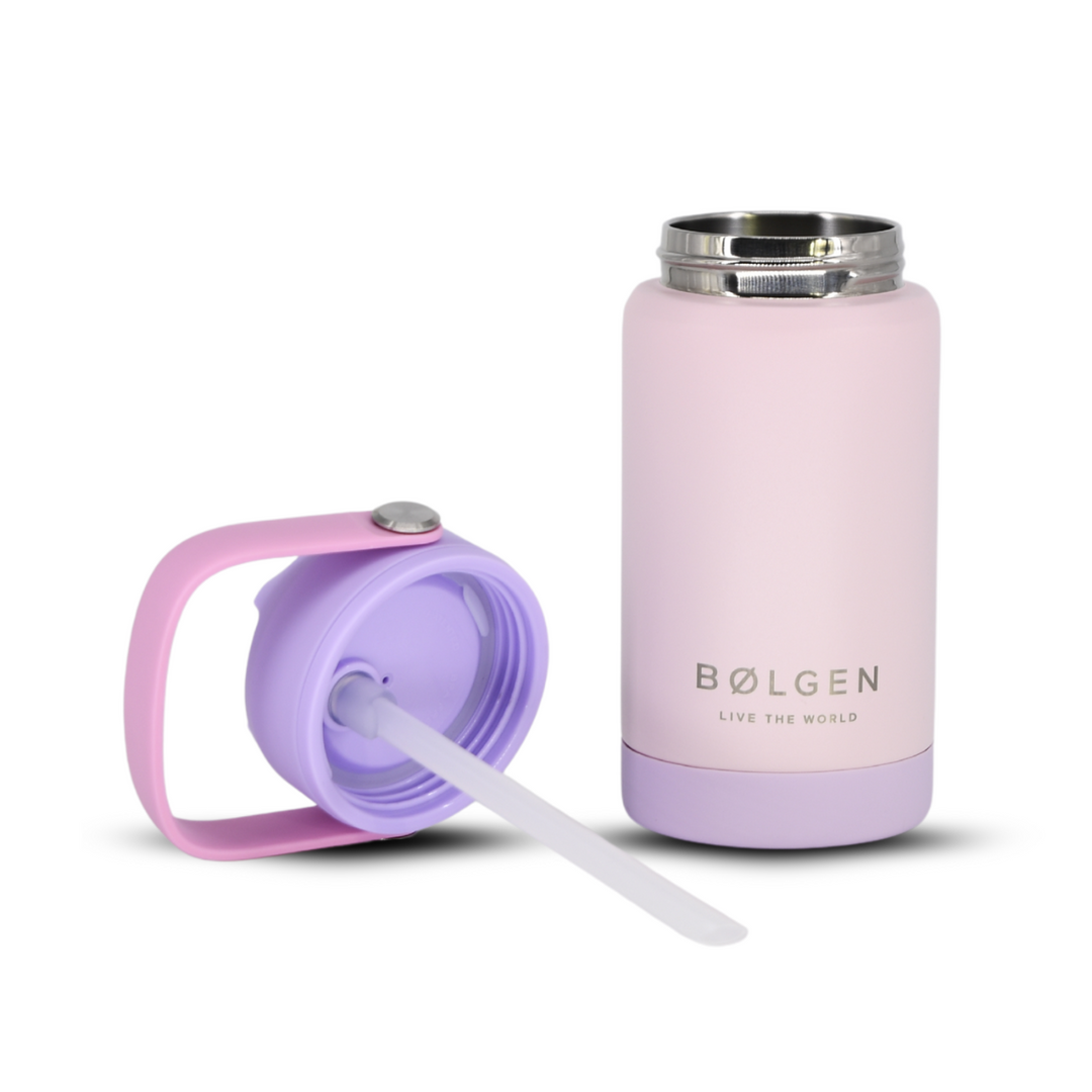 Botella Insulada Kids 355 ml - Pale Rose/Lilac