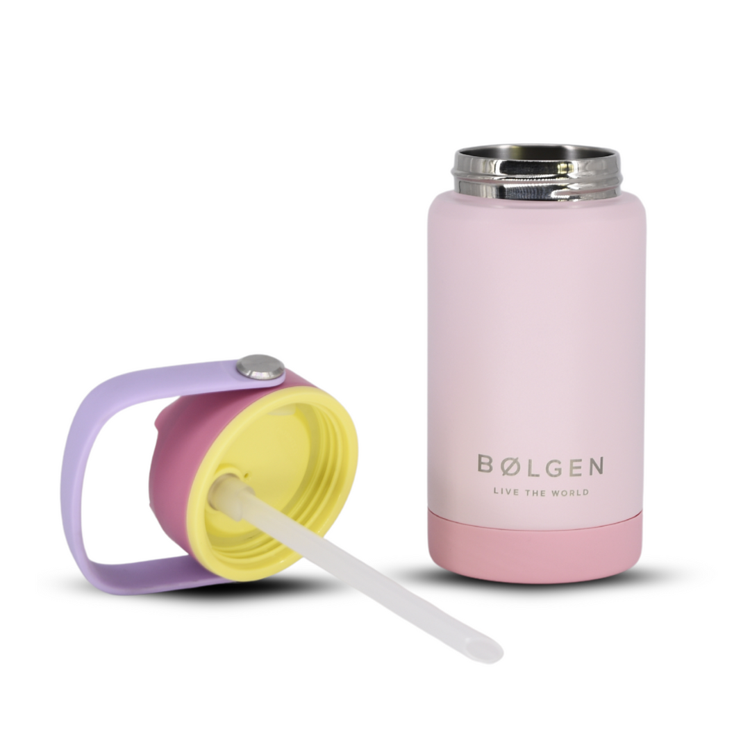 Botella Insulada Kids 355 ml - Pale Rose/Pink