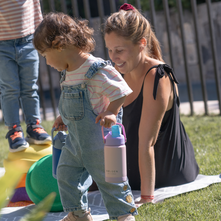 Botella Insulada Kids 355 ml - Pale Rose/Lilac