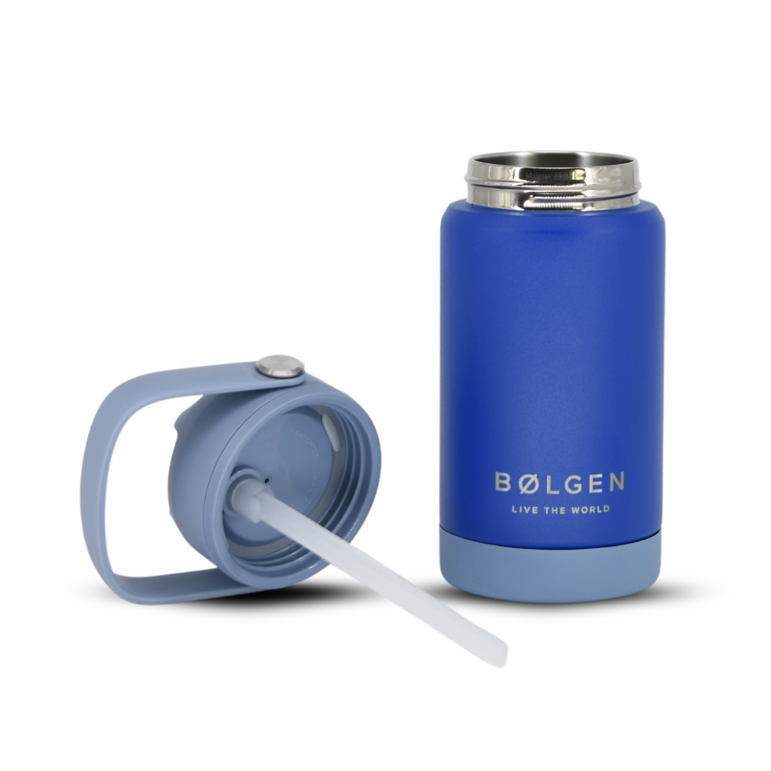 Botella Insulada Kids 355 ml - Blue/Light Blue