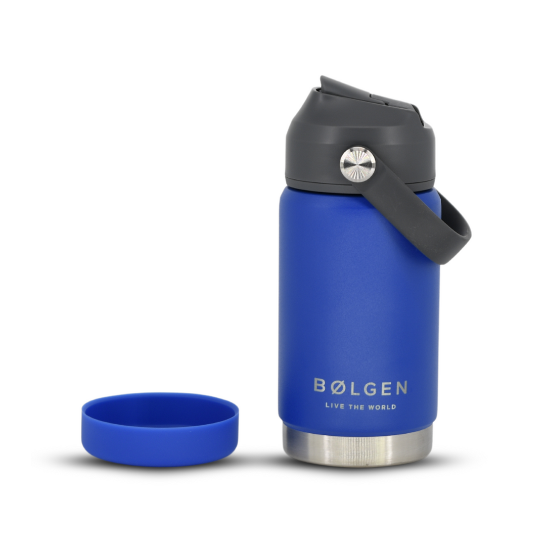 Botella Insulada Kids 355 ml - Blue/Grey