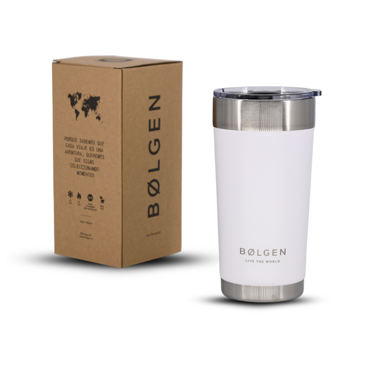 Mug Insulado Portland 591 ml - White