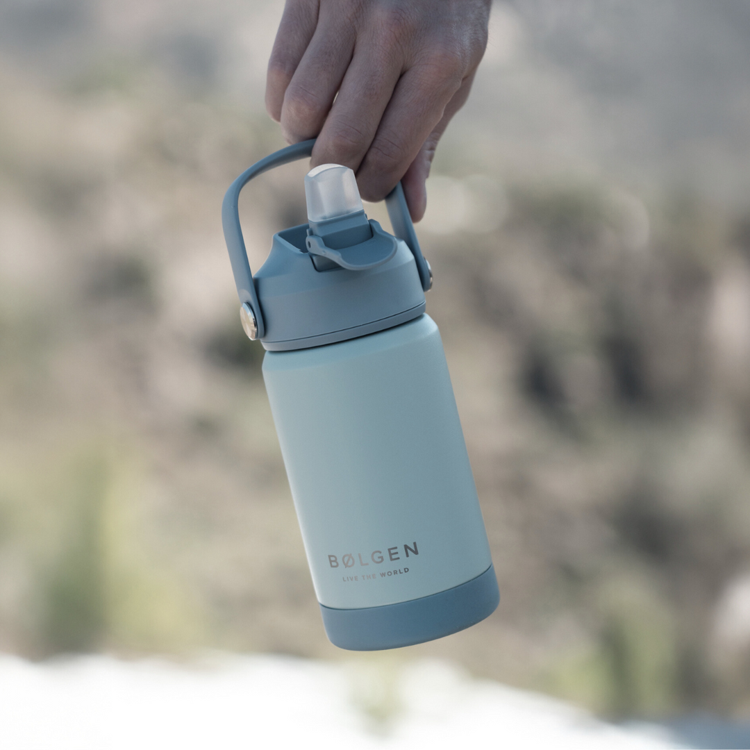 Botella Insulada Kids 355 ml - Pale Mint/Light Blue