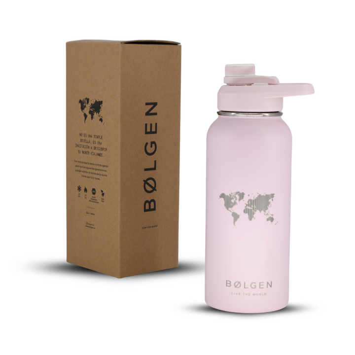 Botella Insulada Zermatt 946 ml - Pale Rose (World Edition)