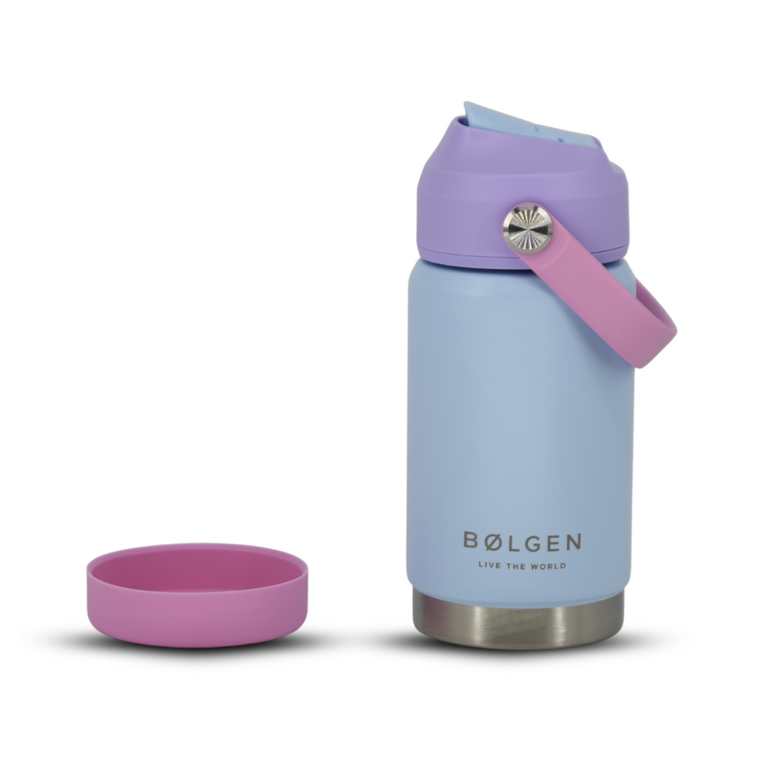 Botella Insulada Kids 355 ml - Sky Blue/Lilac
