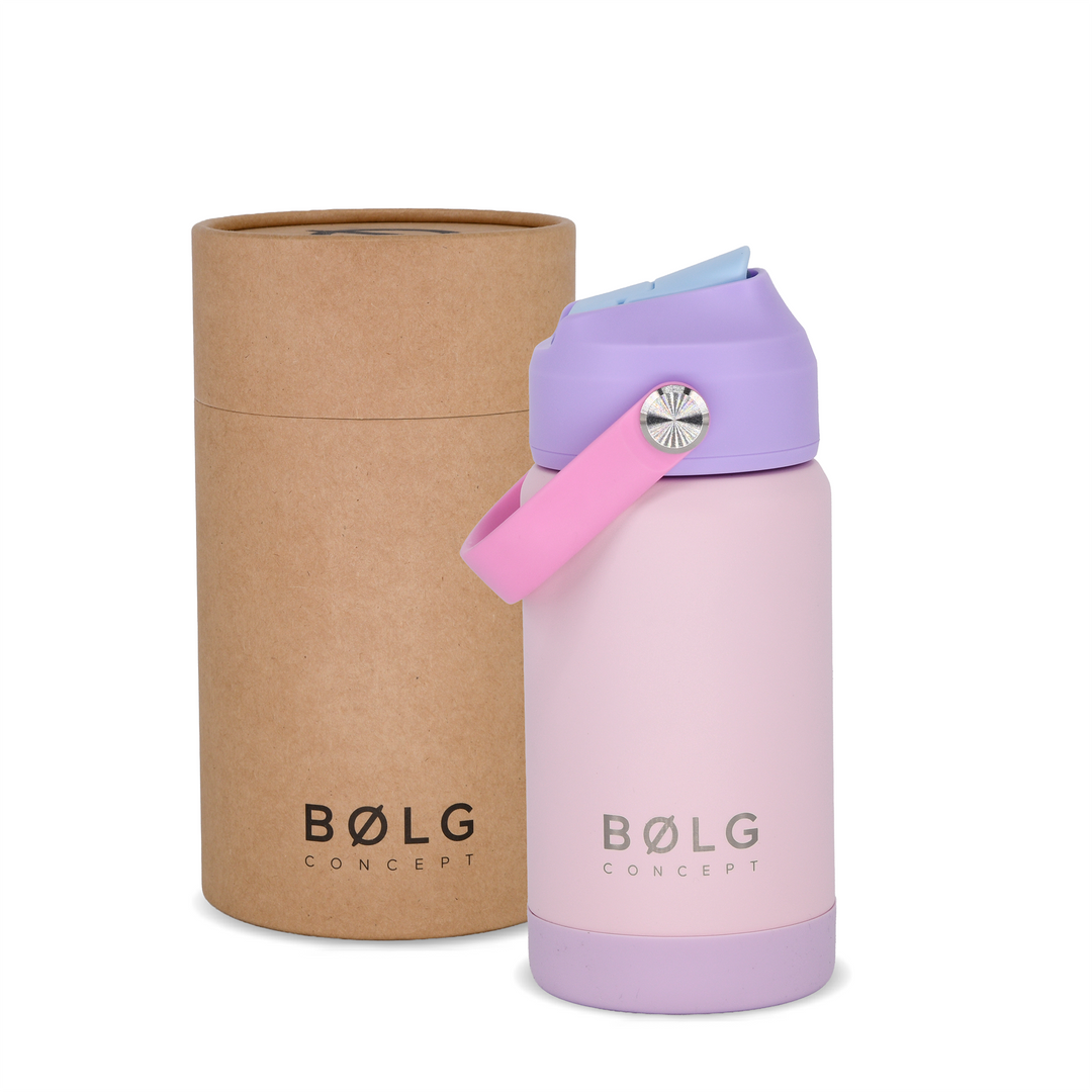 Botella Insulada Kids 355 ml - Pale Rose/Lilac