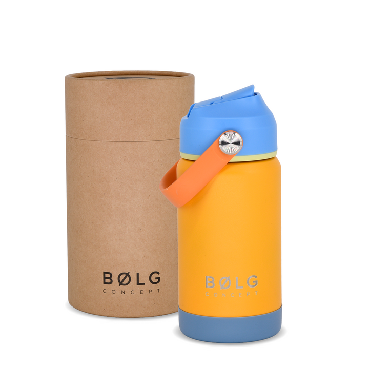 Botella Insulada Kids 355 ml - Honey Orange/Maya Blue