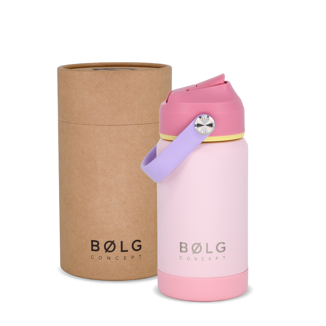 Botella Insulada Kids 355 ml - Pale Rose/Pink