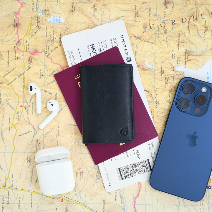 Billetera Singapur - Black