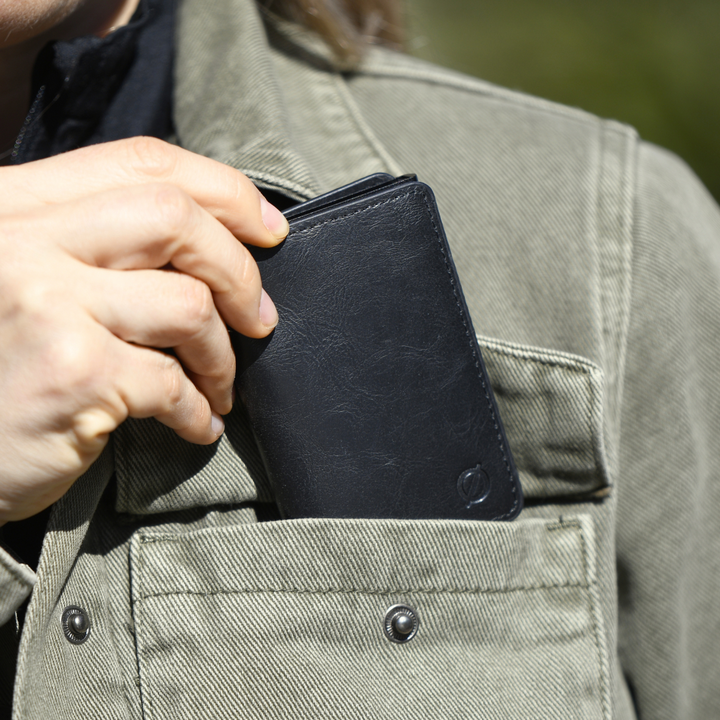 Billetera Singapur - Black