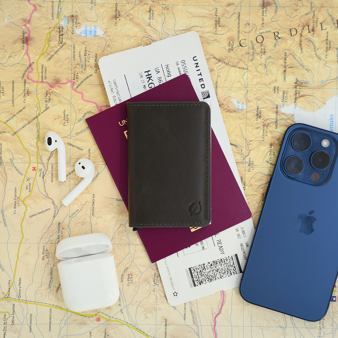 Billetera Singapur - Brown