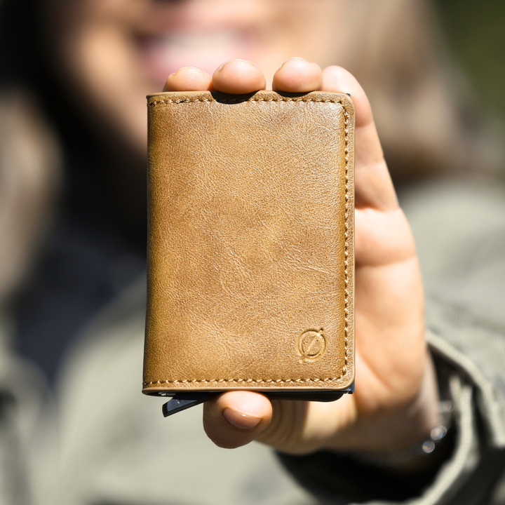 Billetera Singapur - Caramel