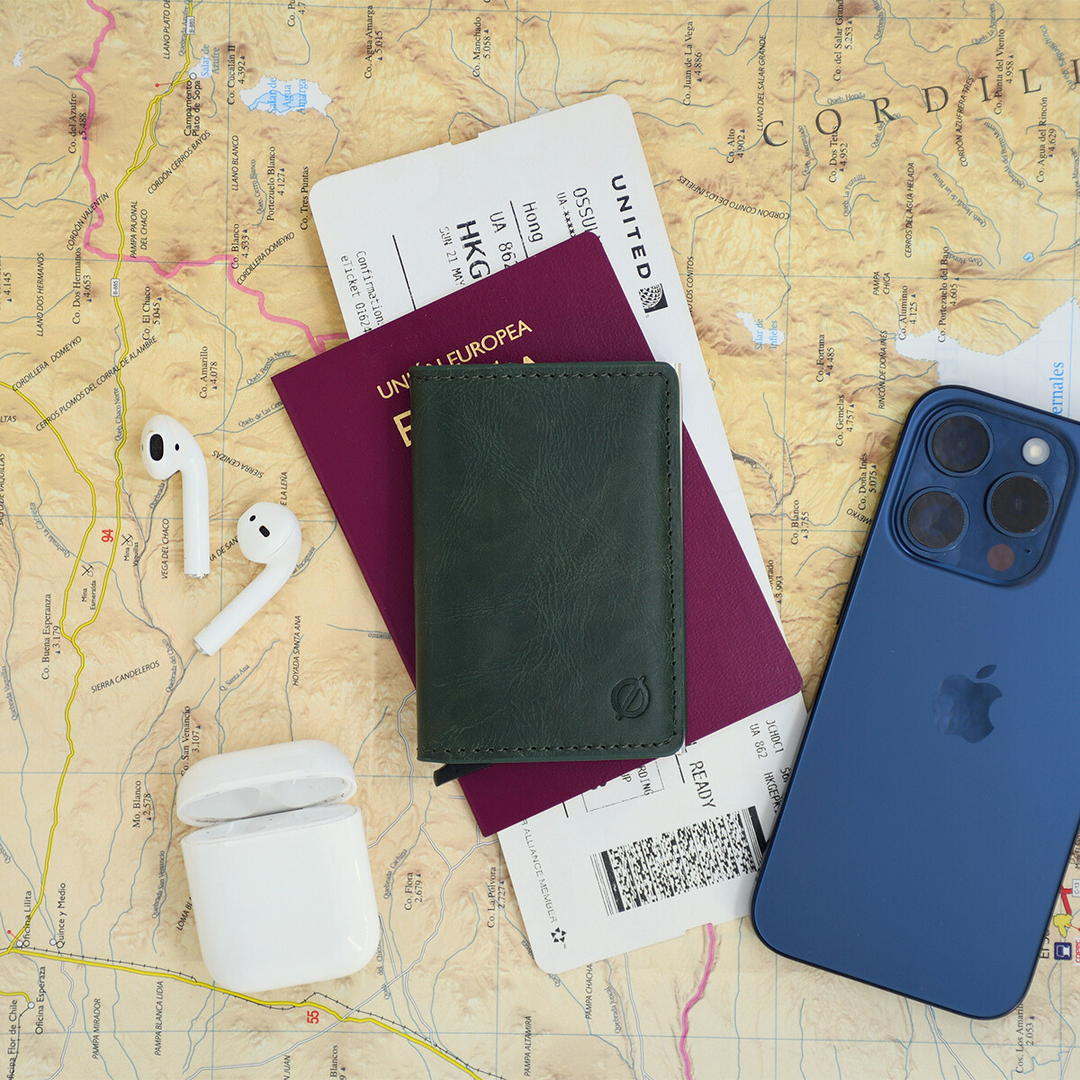 Billetera Singapur - Green