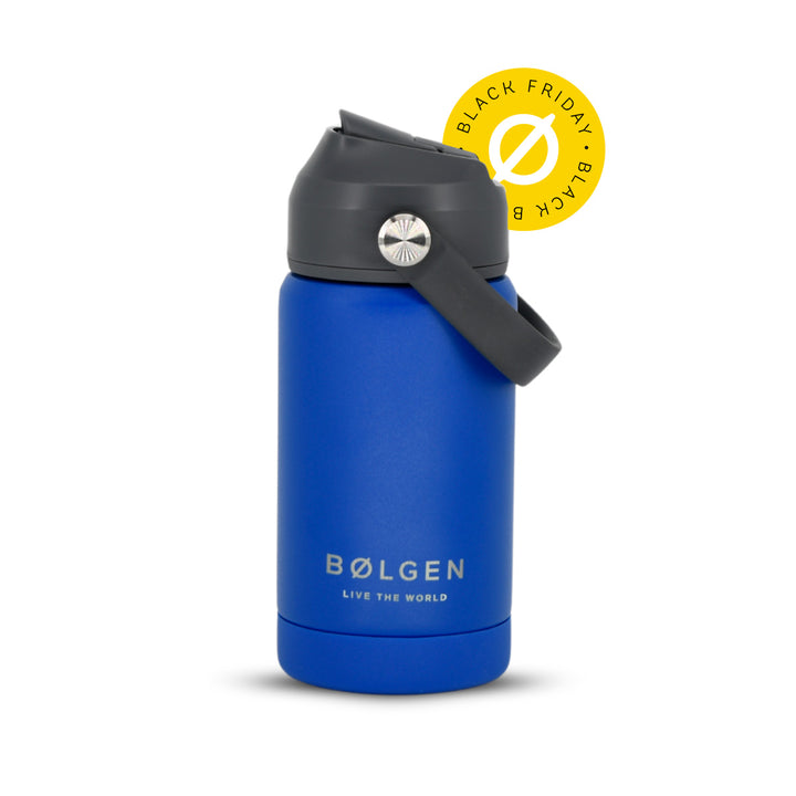 Botella Insulada Kids 355 ml - Blue/Grey