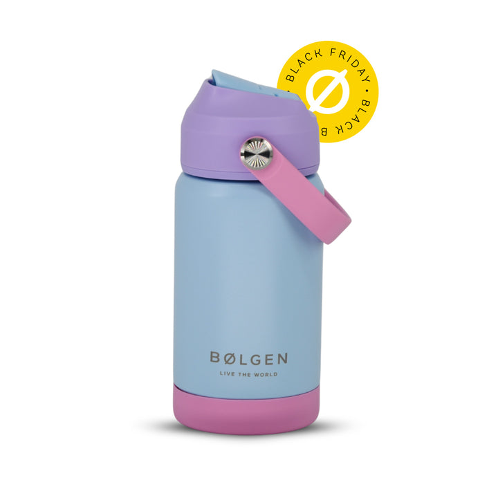 Botella Insulada Kids 355 ml - Sky Blue/Lilac