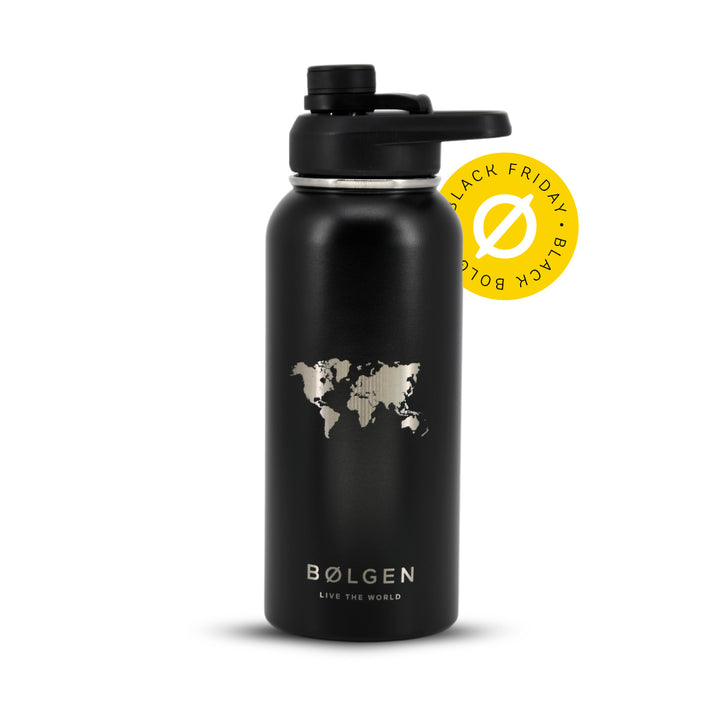 Botella Insulada Zermatt 946 ml - Black (World Edition)