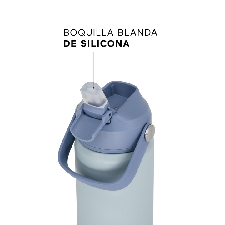 Botella Insulada Kids 355 ml - Pale Mint/Light Blue
