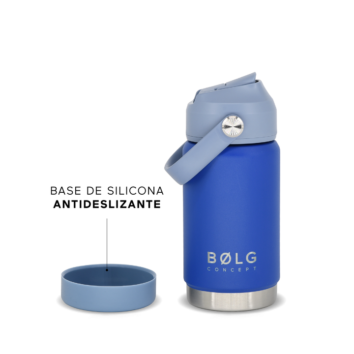 Botella Insulada Kids 355 ml - Blue/Light Blue