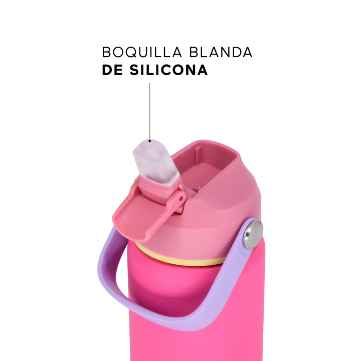 Botella Insulada Kids 355 ml - Fuchsia/Pink