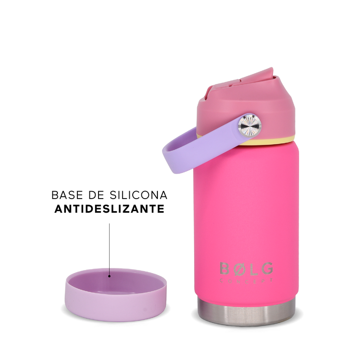 Botella Insulada Kids 355 ml - Fuchsia/Pink