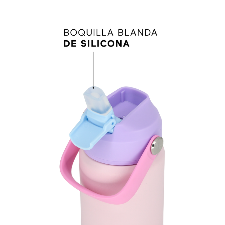 Botella Insulada Kids 355 ml - Pale Rose/Lilac