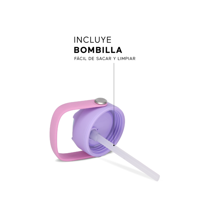 Tapa Botella Kids - Lilac/Pink