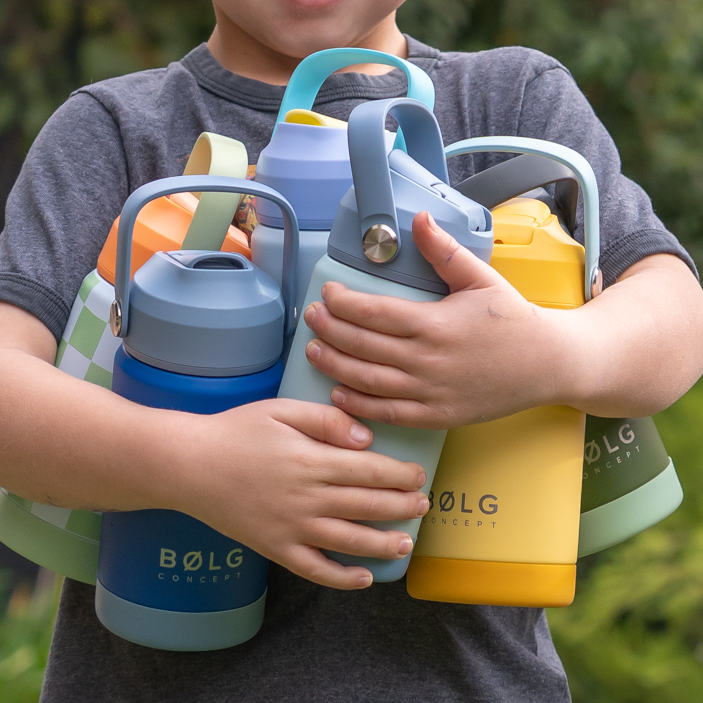 Botella Insulada Kids 355 ml - Blue/Light Blue